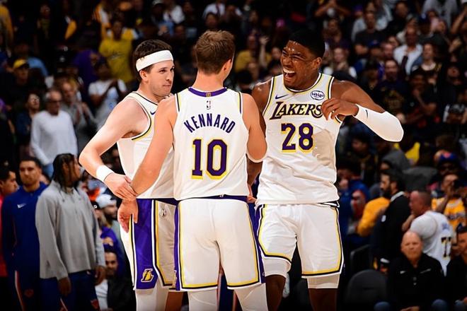 作用越来越明显了，后场新援已经成为了湖人第二阵容的关键人物？