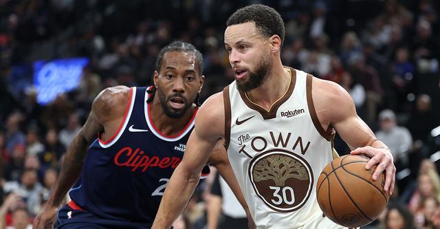 快船vs勇士附加赛前瞻：狭路相逢 伦纳德库里谁主沉浮？