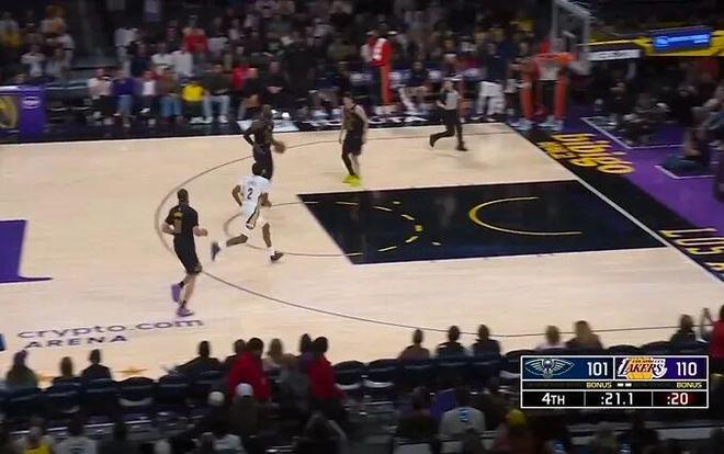 空篮不上!不是说詹姆斯爱刷分吗?