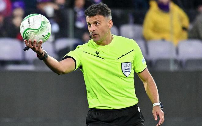 官方：西班牙名哨曼萨诺将执法利物浦欧冠客战加拉塔萨雷