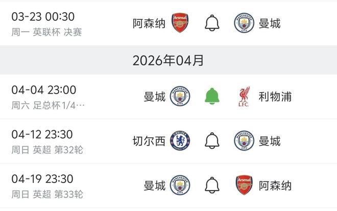 詹俊谈曼城魔鬼赛程:这将最大程度上考验他们的阵容深度