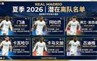 皇马夏窗大甩卖！6名巨星被挂牌，含3430万镑强援