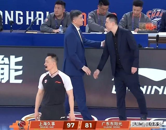 上海主帅：常规赛击败广东不能说明什么 季后赛将是非常强大的对手