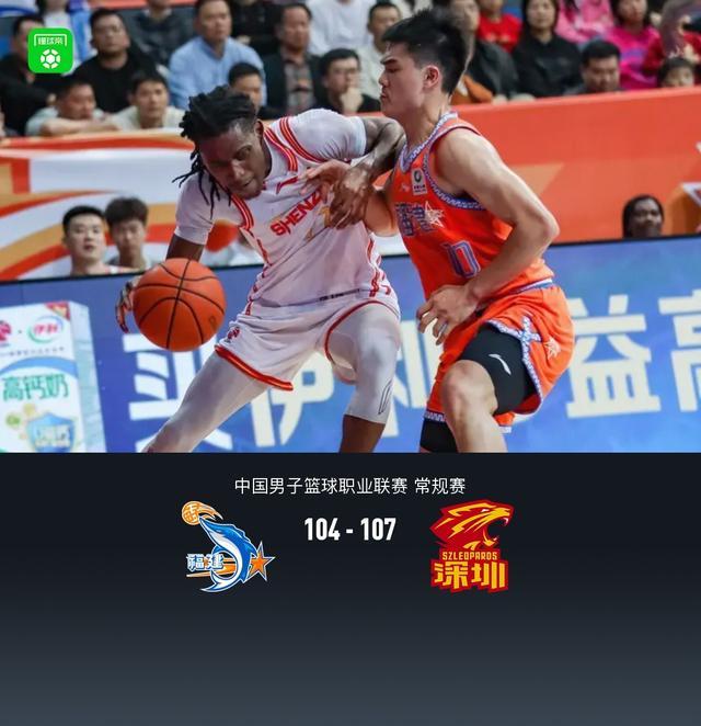 深圳107-104险胜福建取6连胜，史密斯29+7+7，王浩然20+6