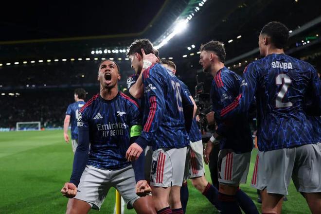 阿森纳近12场在欧战对阵葡萄牙球队仅输1场，战绩6胜5平1负