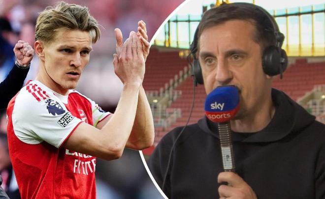 内维尔：阿森纳在英超赛场保留争冠希望，欧冠对于他们太难了