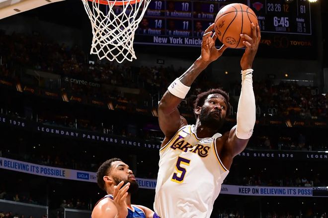 面对尼克斯难得强硬了一把,湖人先发中锋能否保持这样的水准呢?