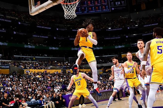 个人能力相当不错!湖人侧翼新秀身上还有不小的潜力可以挖掘?