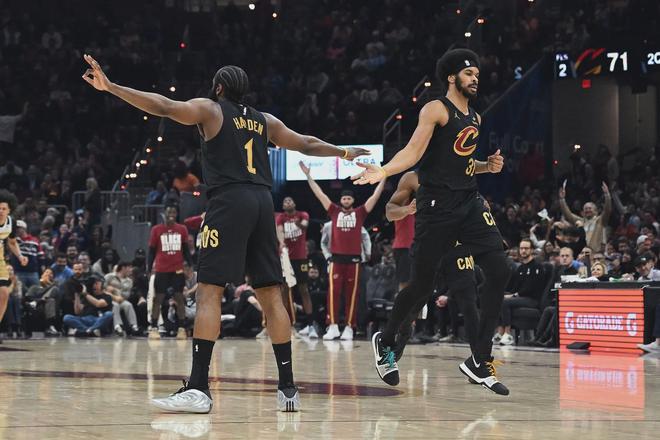 有惊无险!22+9+8!哈登复出惊艳!骑士送篮网8连败,波特砍26分