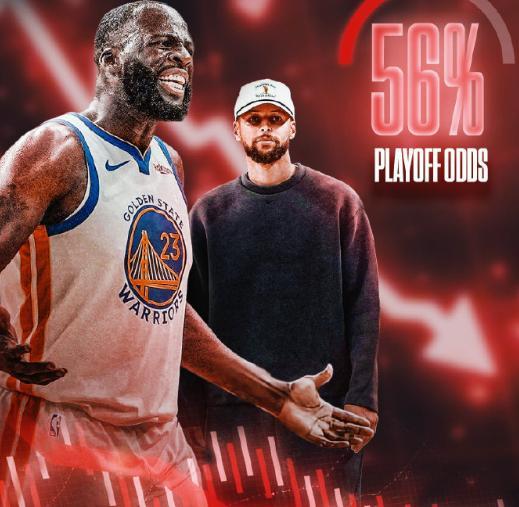 格林复出遭遇五连败,累计正负值-73!库里看他的眼神都变了