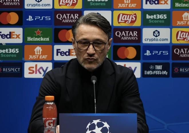 科瓦奇：晋级机会是五五开；理解亚特兰大针对伊纳西奥的情绪