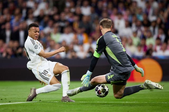 【欧冠】皇马1比2拜仁,诺伊尔超神,凯恩姆巴佩破门