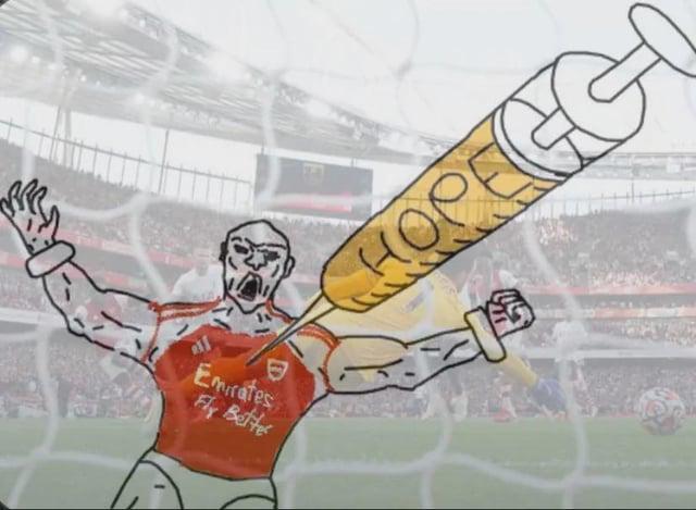 阿森纳球迷凌晨1点刷到这条，DNA动了