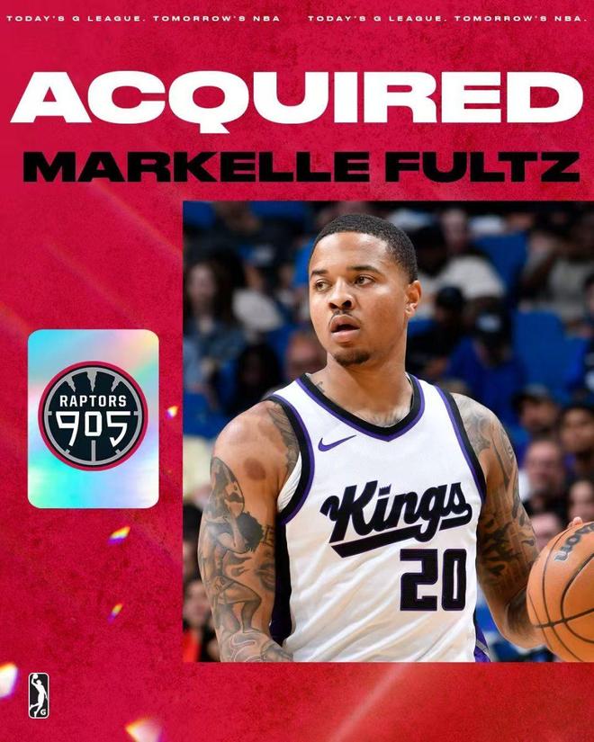 唏嘘!昔日状元富尔茨被G联赛球队认领 若表现出色有望加盟猛龙