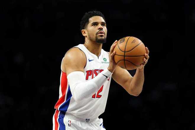 坐稳东部第一!坎宁安缺席活塞7人上双大胜森林狼 兰德尔13中2