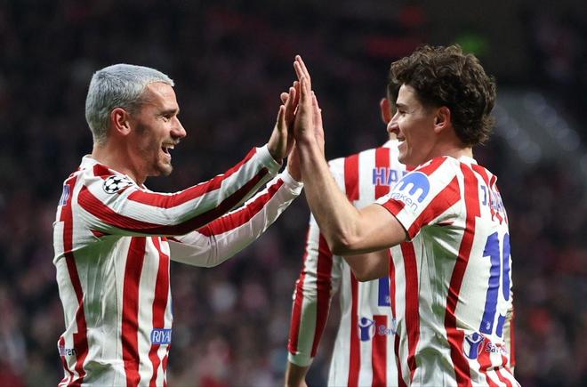 5-2大胜热刺，马竞队史首次欧冠淘汰赛单场进球5+