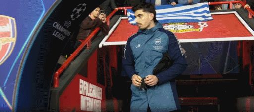 半场:阿森纳0-0勒沃库森,比赛沉闷,马丁内利射门中框