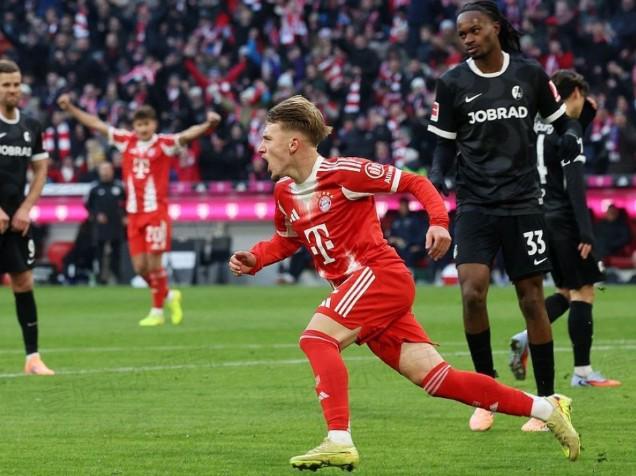 让二追六+让二追三,拜仁本赛季两次0-2落后弗赖堡均逆转取胜