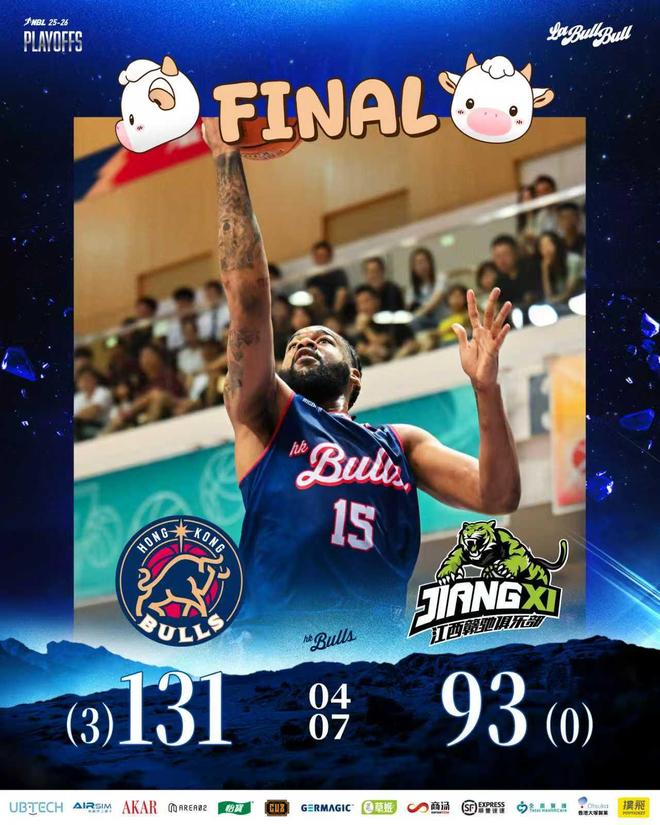 CBA门票即将到手?香港金牛连续第三赛季晋级NBL总决赛