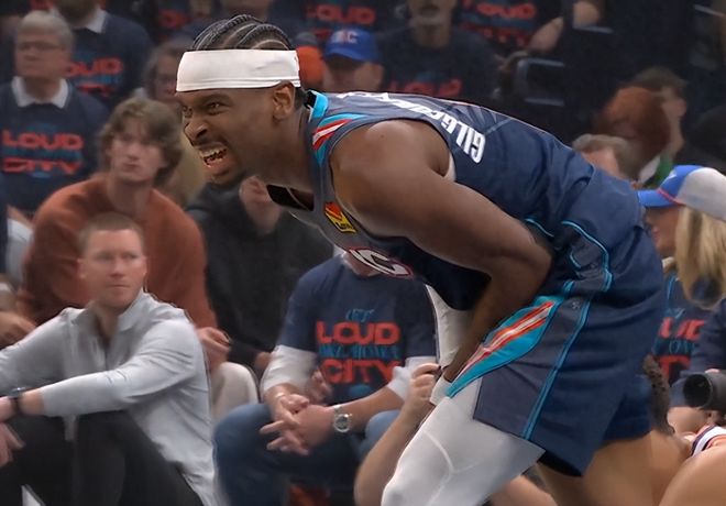 第三个2-0！雷霆赢球，杰威受伤 东契奇里夫斯复出，湖人不惧雷霆