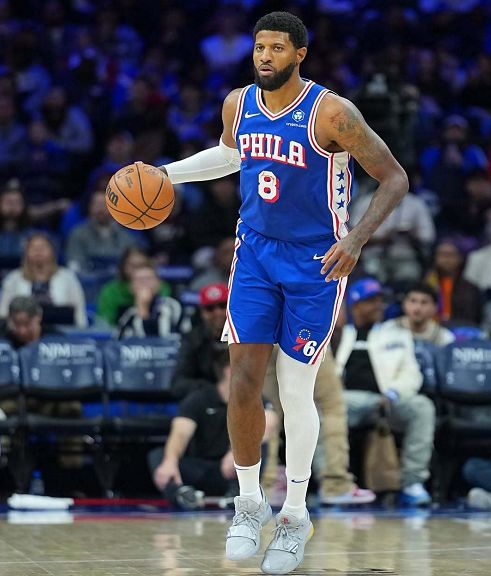 保罗乔治39+5+6+3，马克西28分探花郎两双，76人赛季四杀奇才