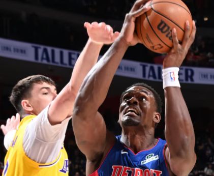 活塞断了湖人9连：自己的詹杜