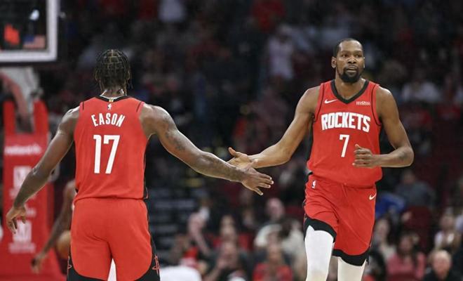 NBA爆大冷，勇士打崩火箭！谢波德空砍30+6，杜兰特连丢关键罚球