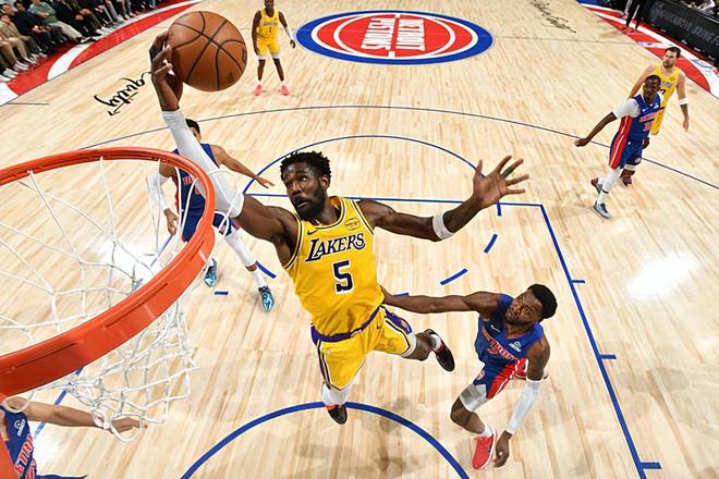 态度积极了许多!但湖人先发中锋还是没办法得到足够的球权支持?