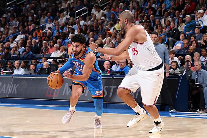 這次又打爆了快船！雷霆后場(chǎng)新星已經(jīng)是第二陣容的核心人物了？