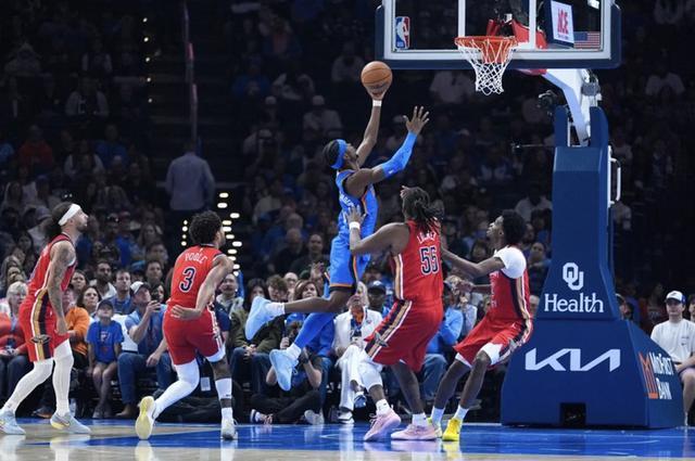 NBA ?歷史首人！亞歷山大連續(xù)三場30分鐘內(nèi)砍下30+