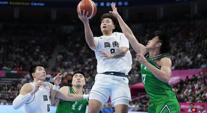 一边倒：广东男篮强势晋级全运会决赛，辽粤大战落幕