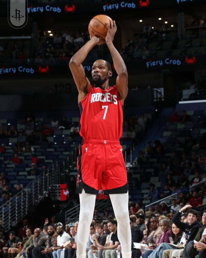 25分逆转！鹈鹕送火箭连败，杜兰特32+7申京28+11+8