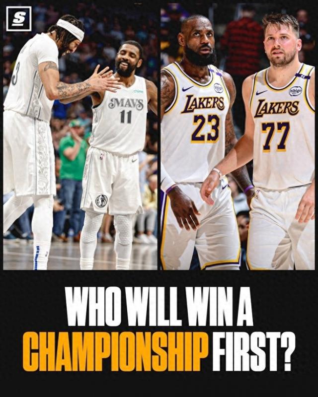 獨行俠抽中狀元簽！美媒發問：湖人和獨行俠誰會先奪冠？