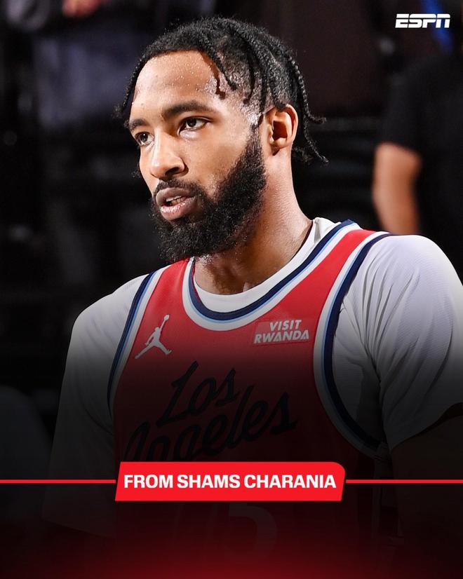 Shams：快船前鋒德里克-瓊斯右膝內(nèi)側(cè)副韌帶扭傷，6周后再評(píng)估