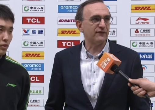 乌戈：今晚没能限制好对手的三分球，赵继伟第四节奠定了胜局