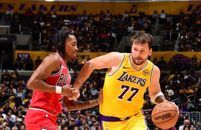 收获湖人生涯首个50+!东契奇:这感觉很特别 收获湖人生涯首个50+!东契奇:这感觉很特别