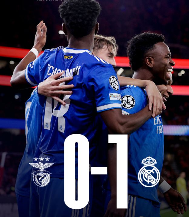 欧冠皇马1-0本菲卡,占先机也有隐患,维尼修斯制胜球双刃剑 欧冠皇马1-0本菲卡,占先机也有隐患,维尼修斯制胜球双刃剑