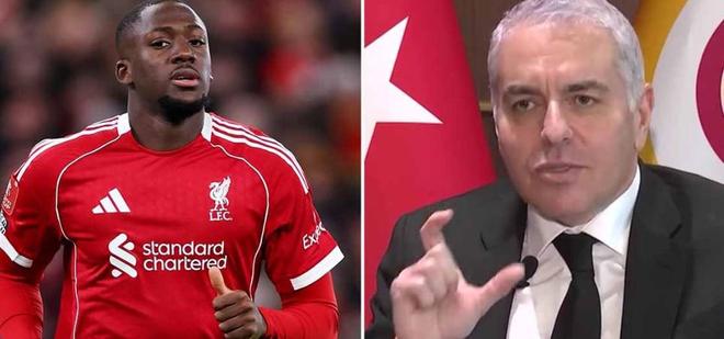 加拉塔萨雷高管:利物浦捏造种族歧视指控以掩盖诺阿-朗事故 加拉塔萨雷高管:利物浦捏造种族歧视指控以掩盖诺阿-朗事故