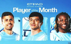 曼城3月最佳球员候选：罗德里、胡桑诺夫、多库在列