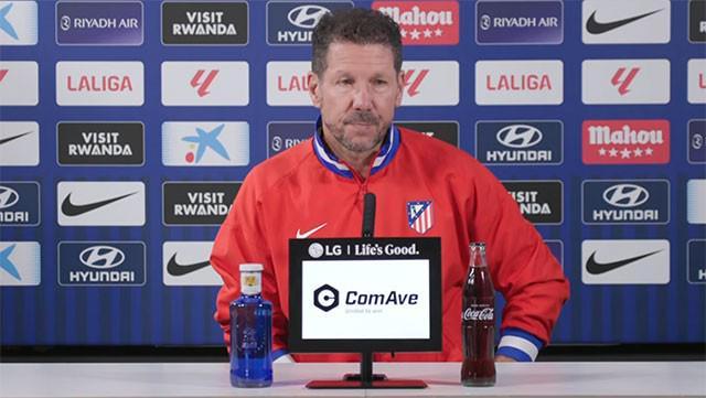 西蒙尼：明天必须好好表现，才能在周三有更好的状态