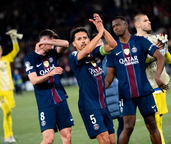 巴黎近8场欧冠淘汰赛对阵国外俱乐部全胜，打进25球丢7球