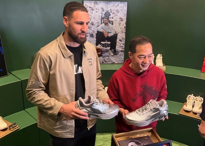 恭喜！克莱与安踏签下终身合同 12年间售出签名鞋超1000万双