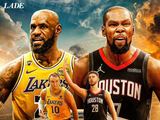 NBA季后赛完整对阵：火箭vs湖人成焦点 雷霆vs太阳 活塞vs魔术