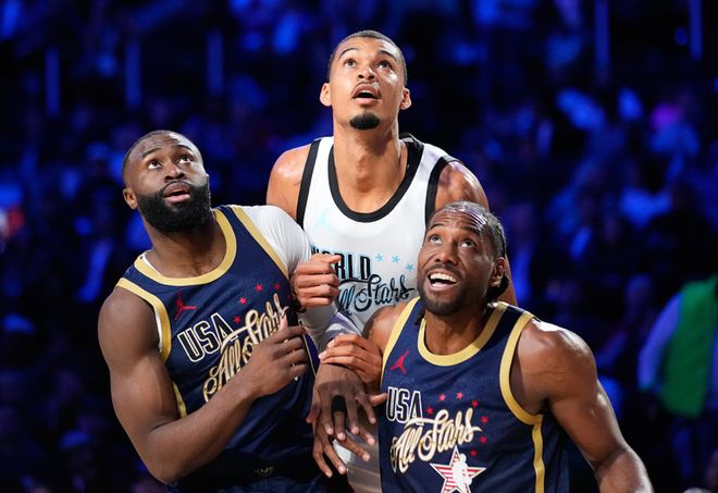 2026全明星赛：伦纳德12分钟轰31分，文班高效，爱德华兹MVP