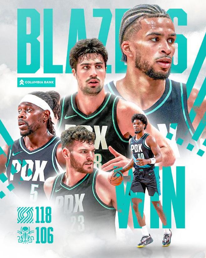 杨瀚森缺席！开拓者达成40胜送鹈鹕6连败 阿夫迪亚26+8+7