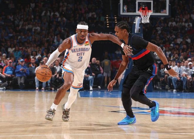 创历史！雷霆首次连两季60胜 亚历山大47分连136场20+历史第一