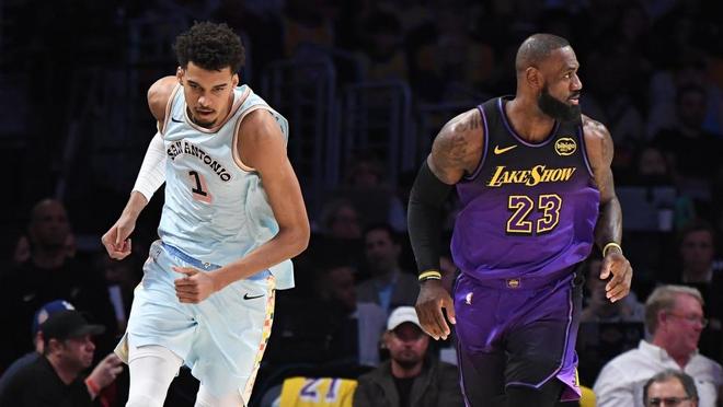 詹姆斯评本季MVP:文班绝对是候选人 但SGA约基奇东契奇略胜一筹 詹姆斯评本季MVP:文班绝对是候选人 但SGA约基奇东契奇略胜一筹