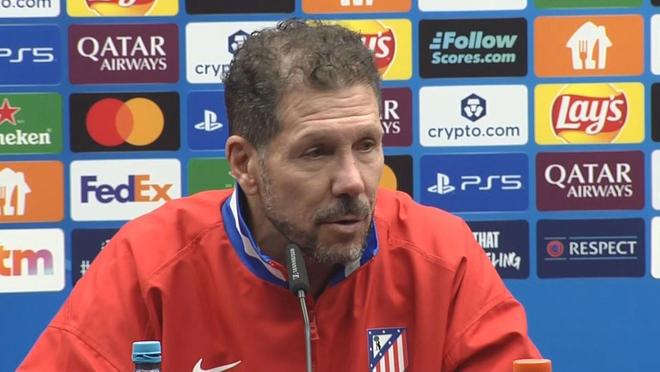 西蒙尼：球员们始终带着动力上场；我们对巴埃纳有更高期待