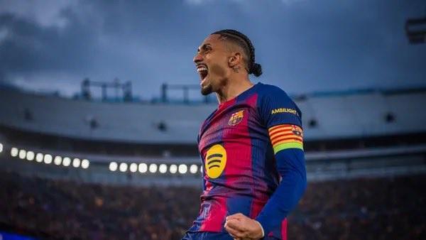 巴媒：巴萨盼拉菲尼亚尽快归队，欧冠战马竞首回合大概率缺席