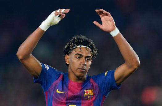 单场欧冠淘汰赛6+过人且6+被犯规，近10年仅有亚马尔和内马尔